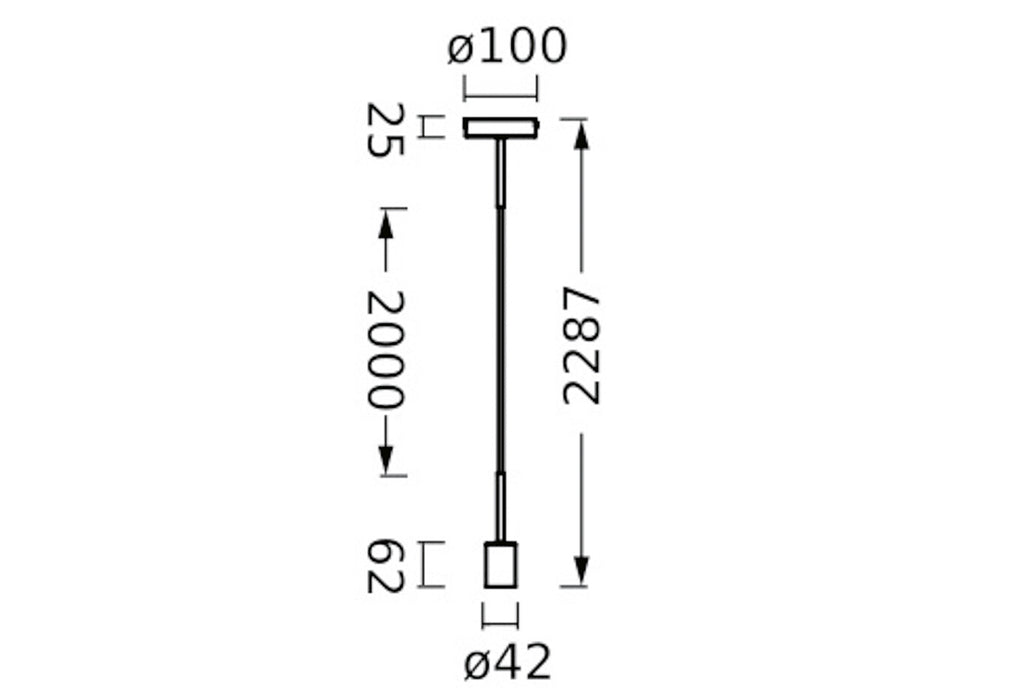 LEDVANCE 1906 NEEDLE PenduLum E27 DG