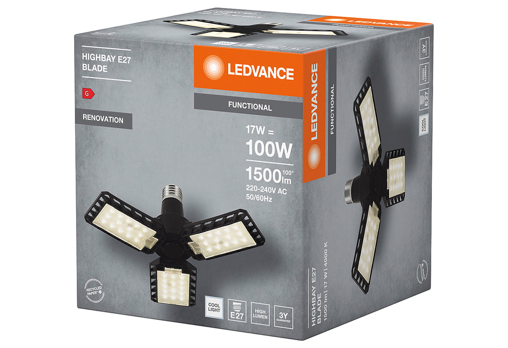 OSRAM LED FLOODLIGHT E27 17W 1.500lm 4.000K