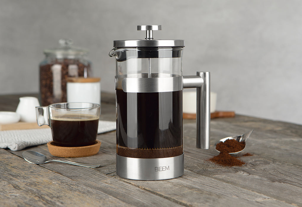 BEEM Kaffeebereiter French Press 1000ml Edelstahl