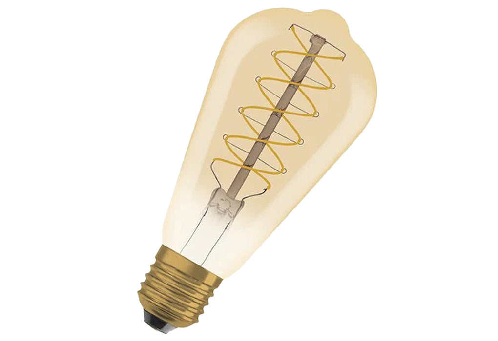 OSRAM LEDFIL ST D 7W 600lm 2200K gold E27