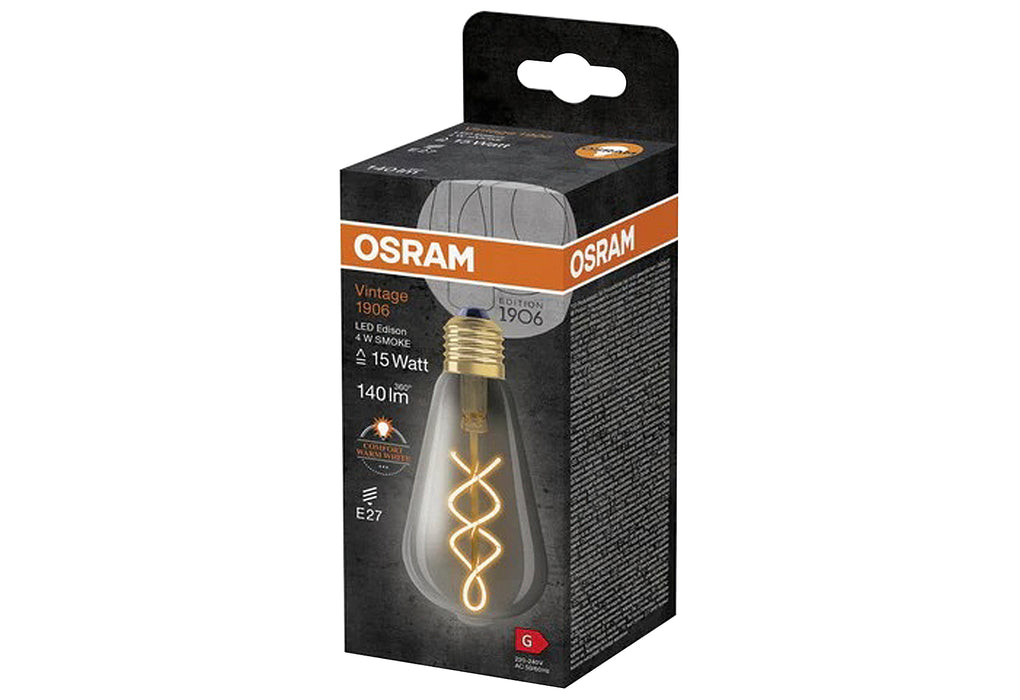 OSRAM LEDFIL ST-MG 4W 60lm 1800K smoke E27