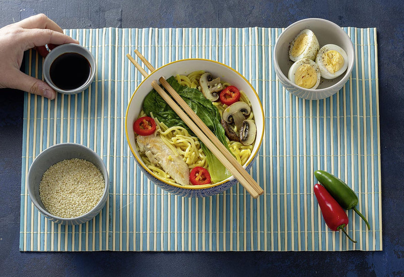 ASIA Suppenschale mit Stäbchen