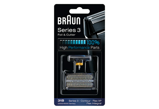 BRAUN Kombipack 31 B Contour schwarz