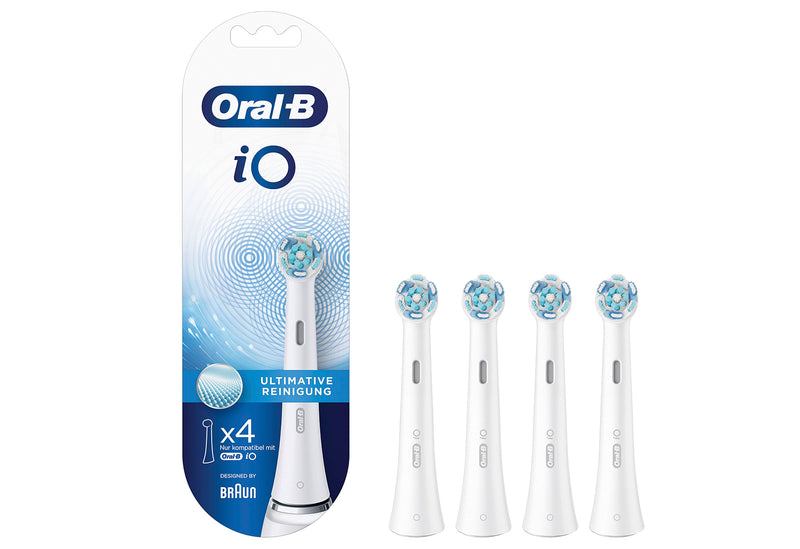 ORAL-B Aufsteckzahnbürste iO Ultimative Reinigung white 4er