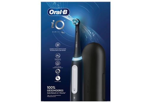 Oral-B Zahnbürste iO Series 4 Quite black mit Reiseetui