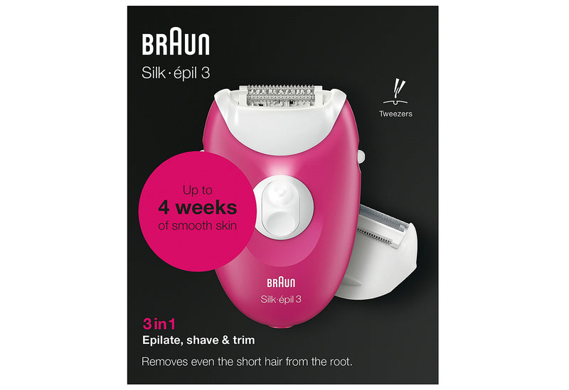 BRAUN Epilierer Silk-épil 3-276
