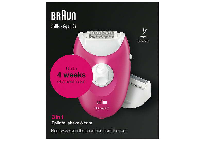 BRAUN Epilierer Silk-épil 3-276