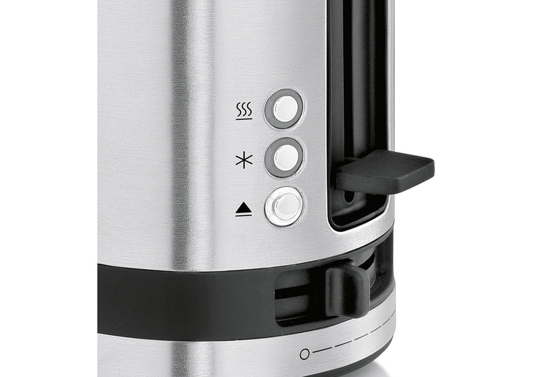 WMF Toaster Coup integrierter Brötchenaufsatz 600 Watt Cromargan matt