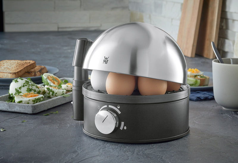 WMF Eierkocher Stelio für 1 - 7 Eier 350 Watt Cromargan matt