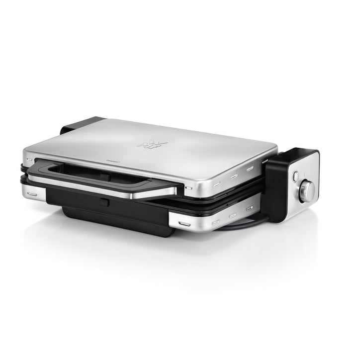 WMF Kontaktgrill Lono 2 Aluminium-Gussplatten 2100 Watt Cromargan matt