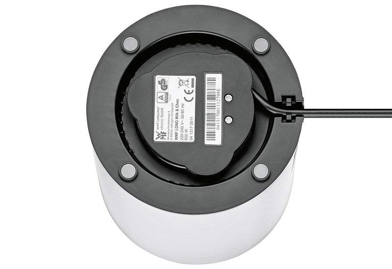 WMF Milchaufschäumer Lono Kapazität von 150 bis zu 500 ml 650 Watt Cromargan matt