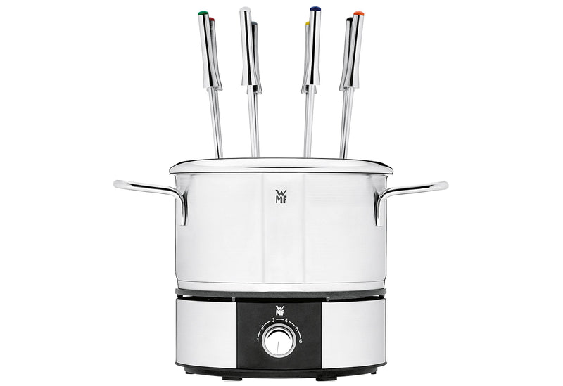 WMF Fondue Lono für bis zu 8 Personen 1,5 l 1500 Watt Cromargan matt