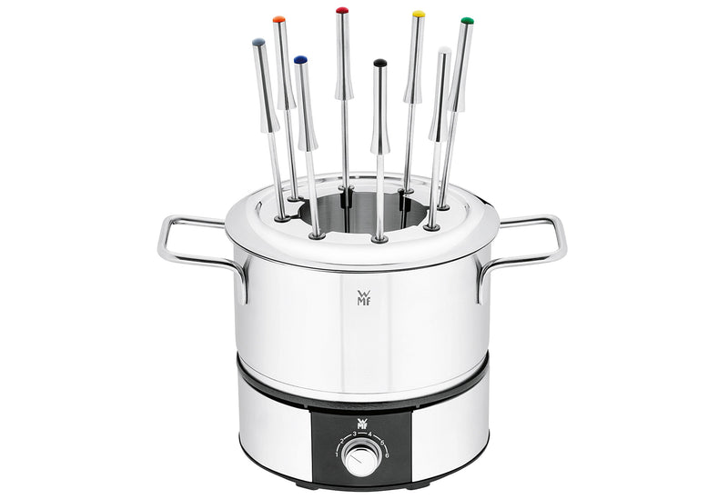 WMF Fondue Lono für bis zu 8 Personen 1,5 l 1500 Watt Cromargan matt