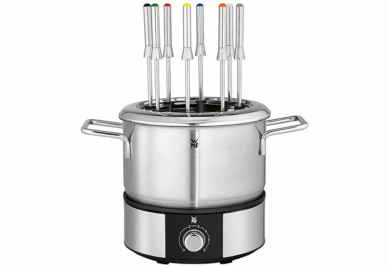 WMF Fondue Lono für bis zu 8 Personen 1,5 l 1500 Watt Cromargan matt