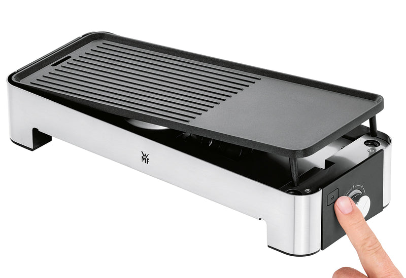 WMF Tischgrill Küchenminis 1000 Watt Cromargan matt