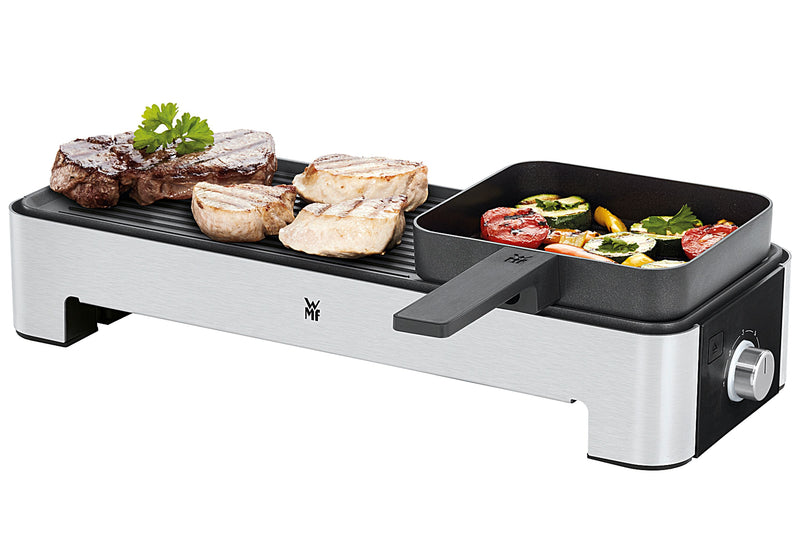 WMF Tischgrill Küchenminis 1000 Watt Cromargan matt