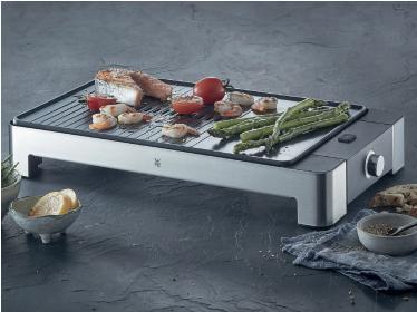WMF Tischgrill Lono flach & gerippt 0415340011