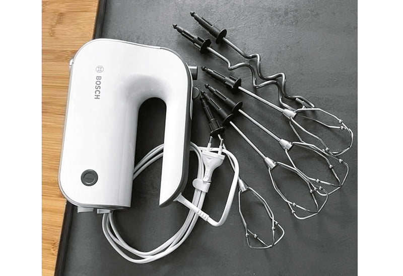 BOSCH MFQ4835DE Handrührer 575 Watt Home Professional Styline weiß/chrome