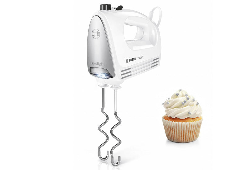 BOSCH MFQ25200 Handrührer CleverMixx Spotlight 500W weiß/chrome