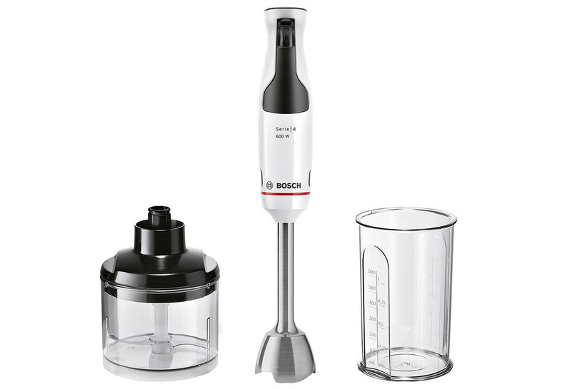 BOSCH Stabmixer MSM4W220 ErgoMaster Serie 4 600Watt weiß