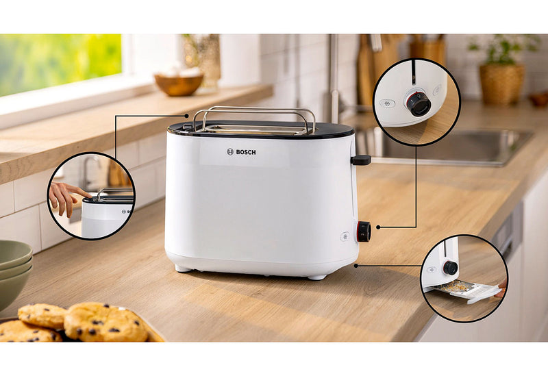 BOSCH Toaster TAT2M121 MyMoments weiß