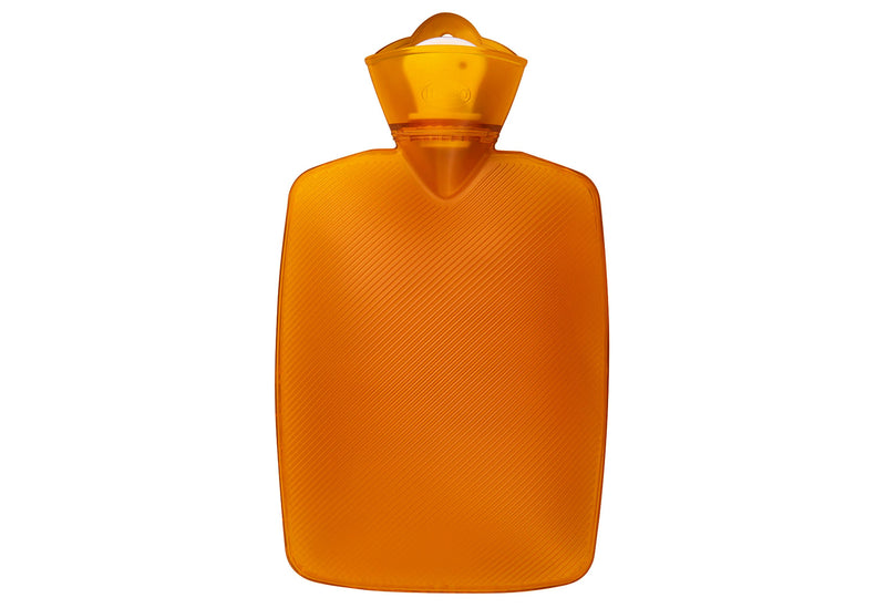 HUGO FROSCH Wärmflasche Klassik Plant 1,8l orange