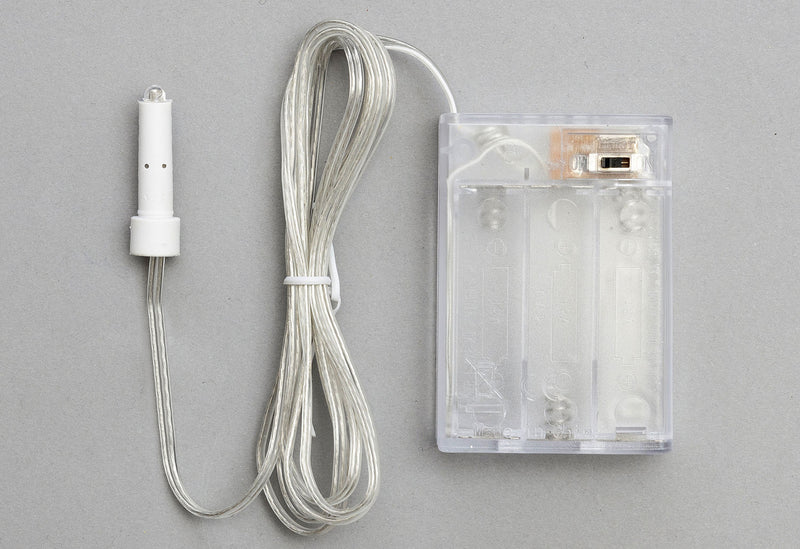 Fensterstern 9 Zacken batteriebetrieben gelb