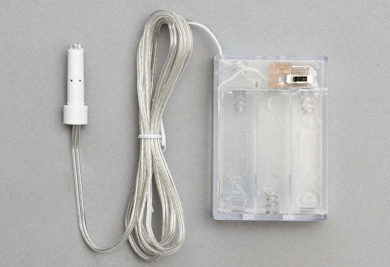 Fensterstern 9 Zacken batteriebetrieben gelb