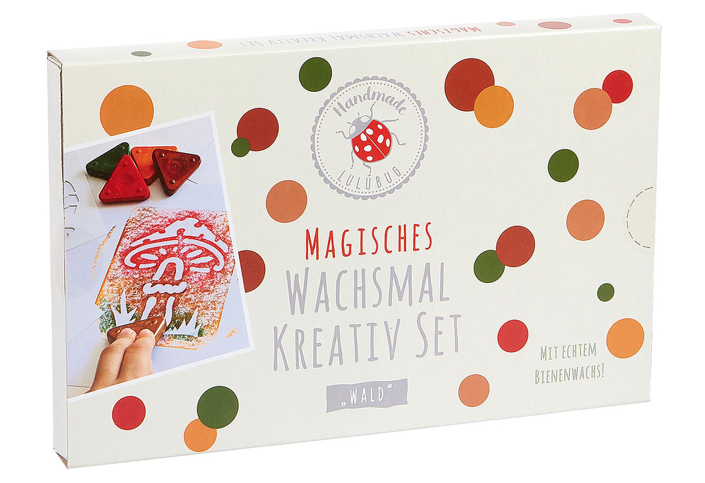 LULUBUG Wachsmal Kreativ Set Wald