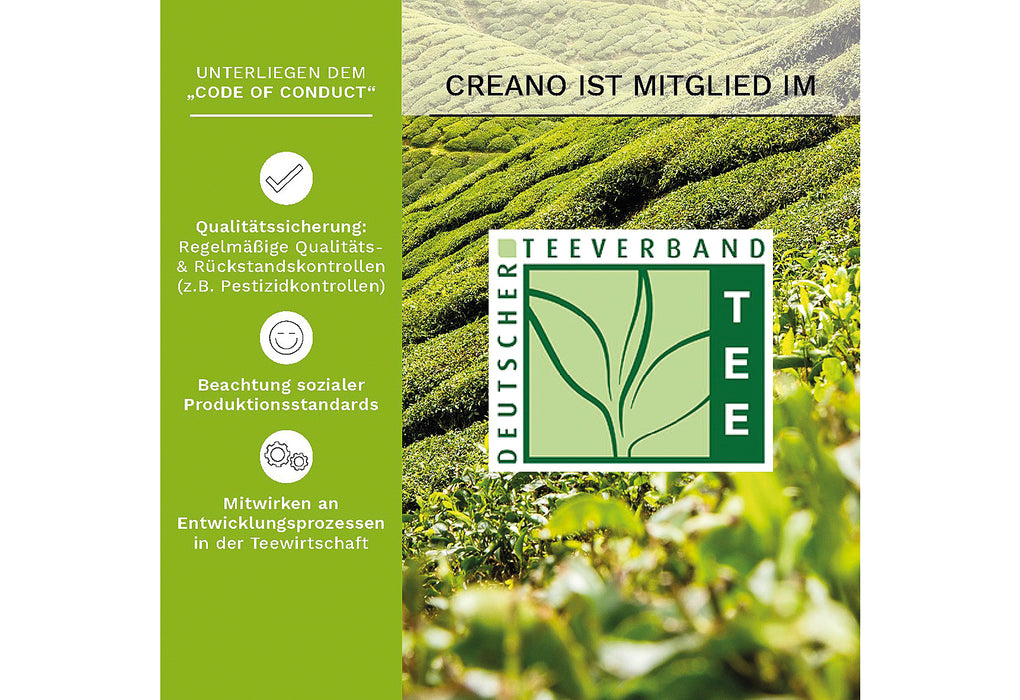 CREANO Teebox Erblüh-Tee Grüner Tee 6er Pack