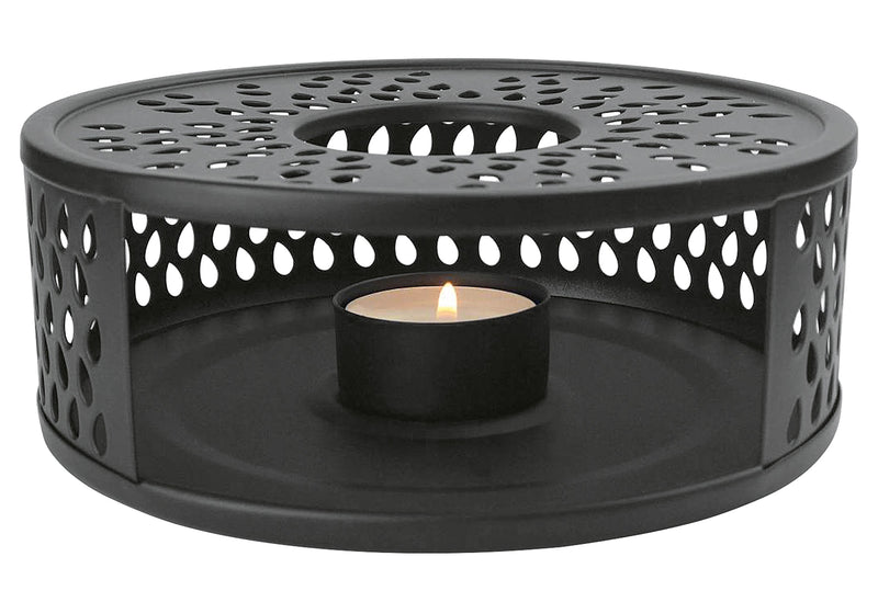 CREANO Stövchen Leaf schwarz