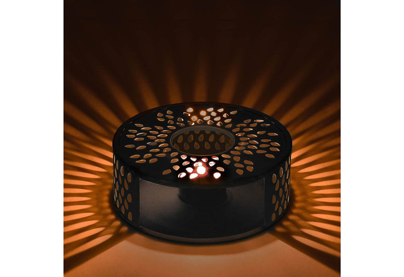 CREANO Stövchen Leaf schwarz