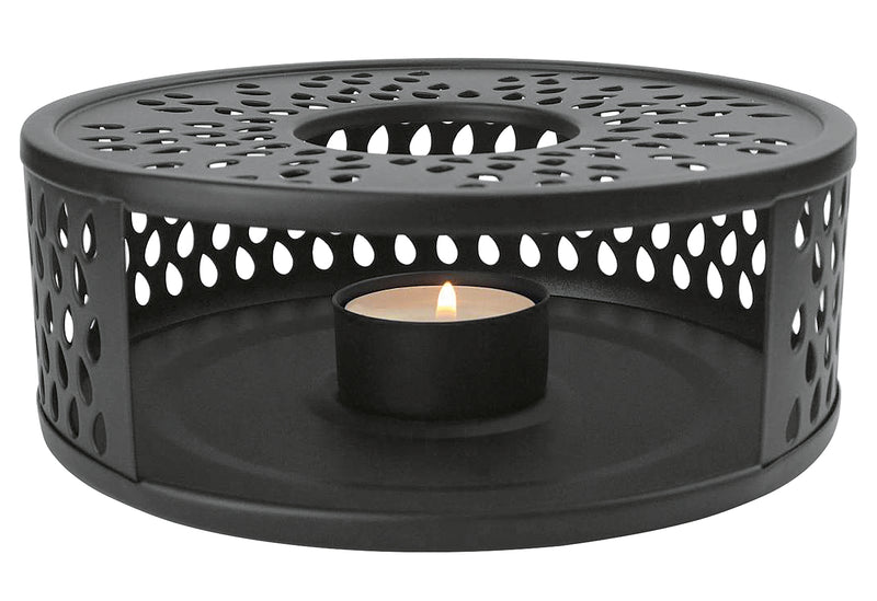 CREANO Stövchen Leaf schwarz