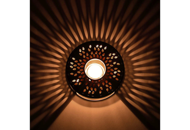 CREANO Stövchen Leaf schwarz