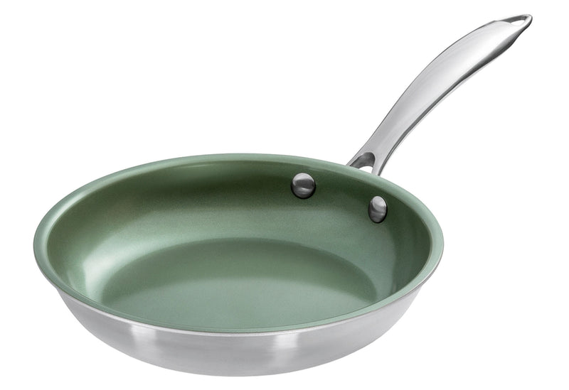 JUST VEGAN Bratpfanne CeraVegan 20cm Edelstahl