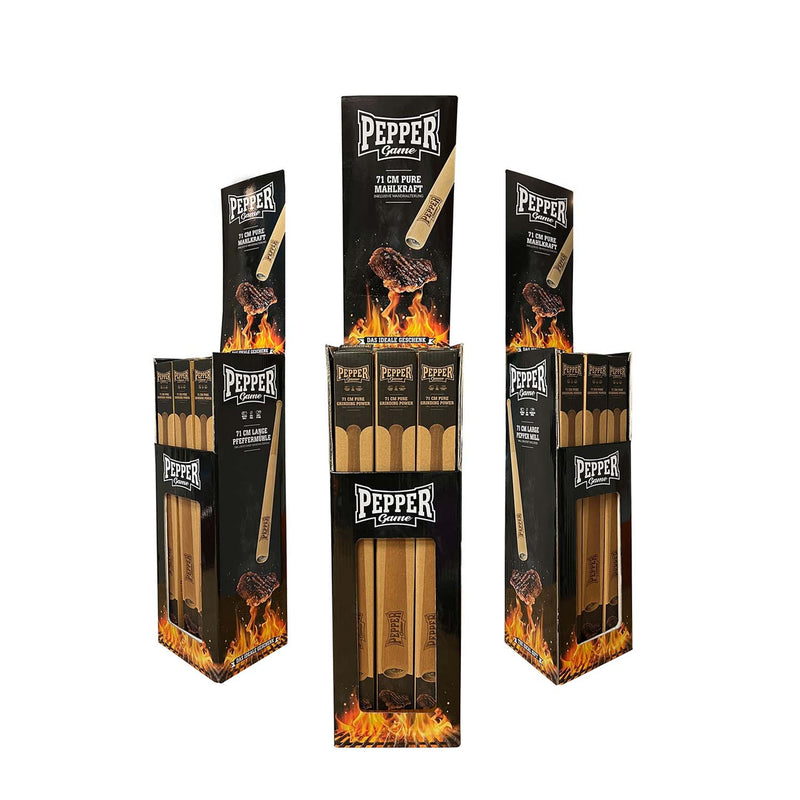 PEPPER GAME - Pfeffermühle/Gewürzmühle, 71cm