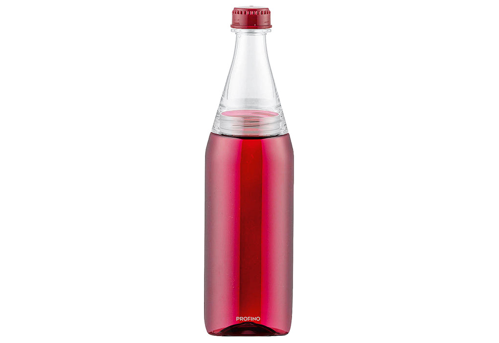 PROFINO Wasserflasche Sparkle 750ml burgund