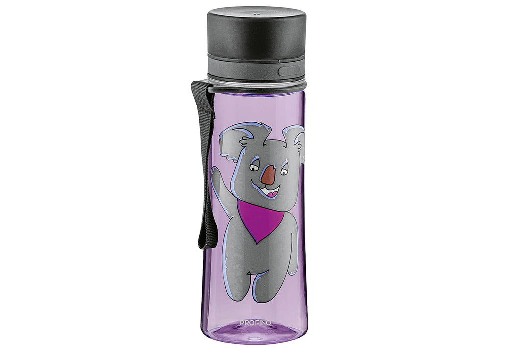 PROFINO Trinkflasche Infuze 350ml lila mit Print Koala