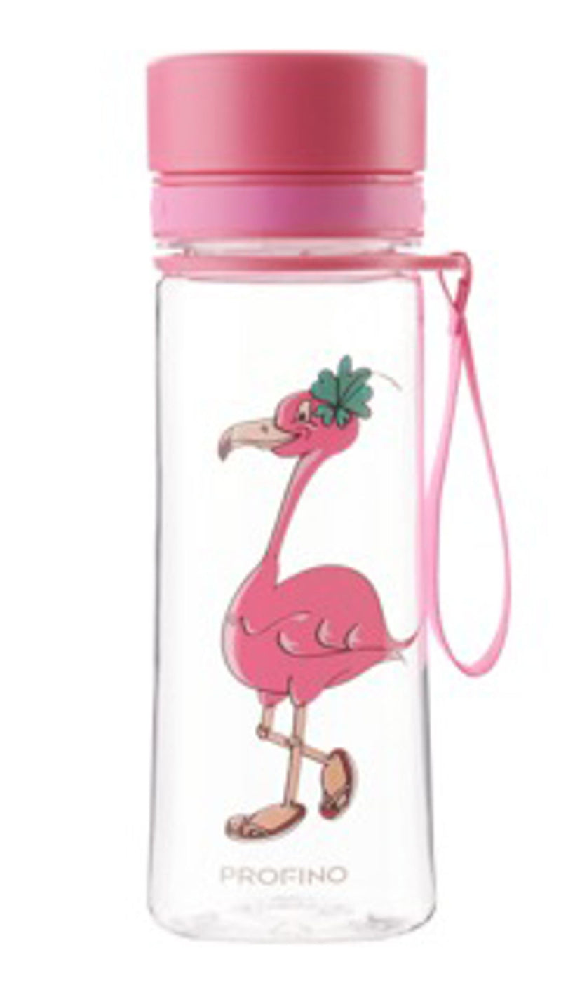 Trinkflasche "Infuze",Transparent Flamingo