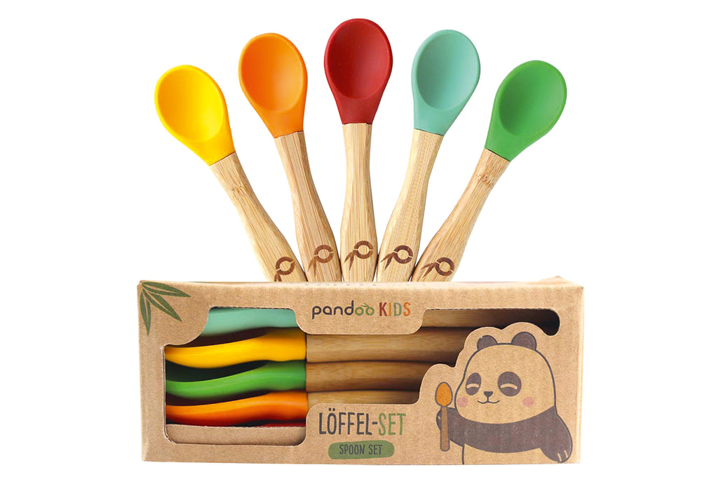 PANDOO Kinderlöffel Set 5 teilig