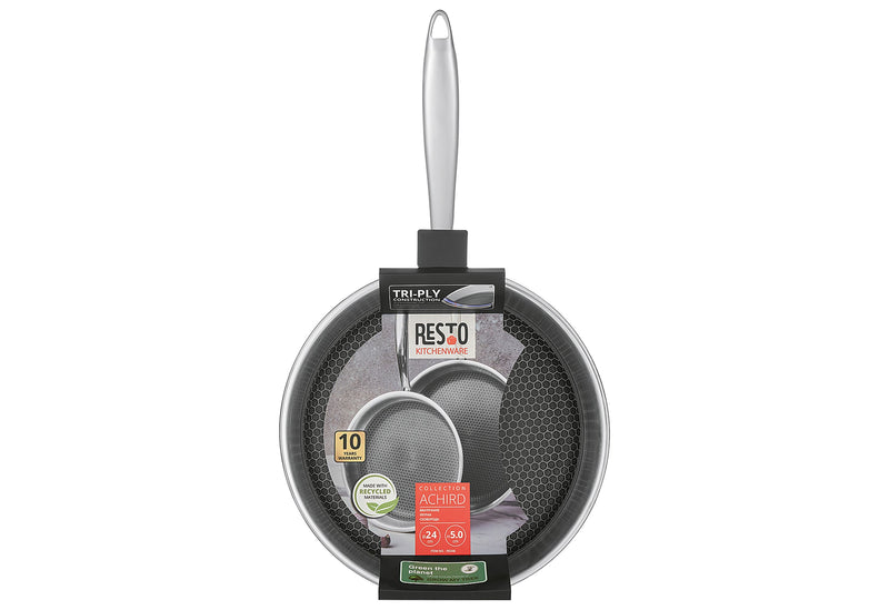 RESTO KITCHENWARE Bratpfanne Edelstahl Ø24cm