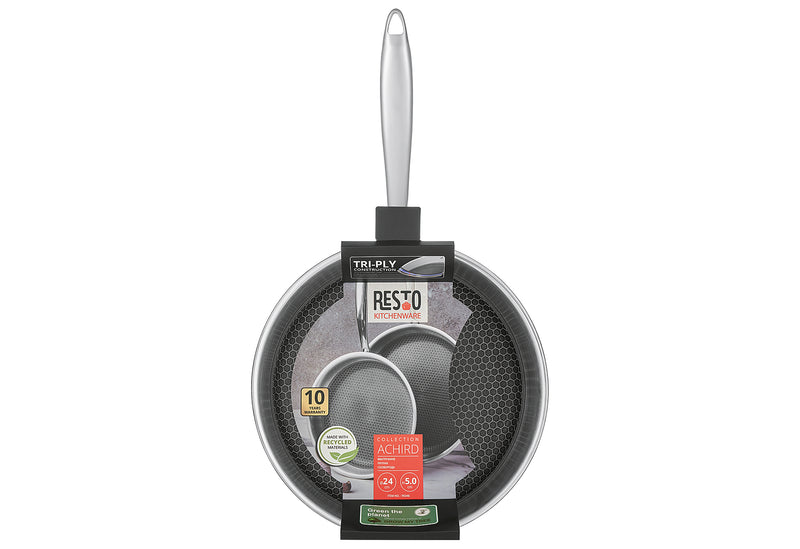 RESTO KITCHENWARE Bratpfanne Edelstahl Ø24cm