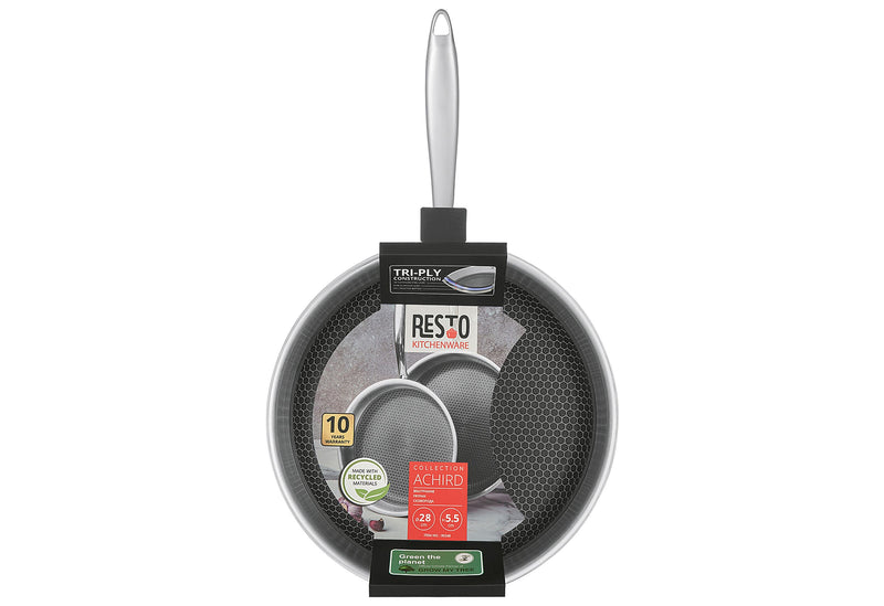 RESTO KITCHENWARE Bratpfanne Edelstahl Ø28cm