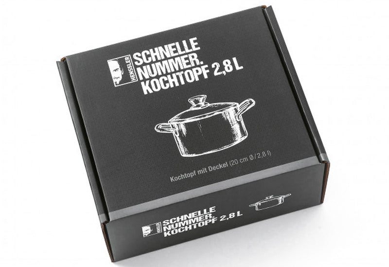 HSN Kochtopf Edelstahl 2,8l 20cm