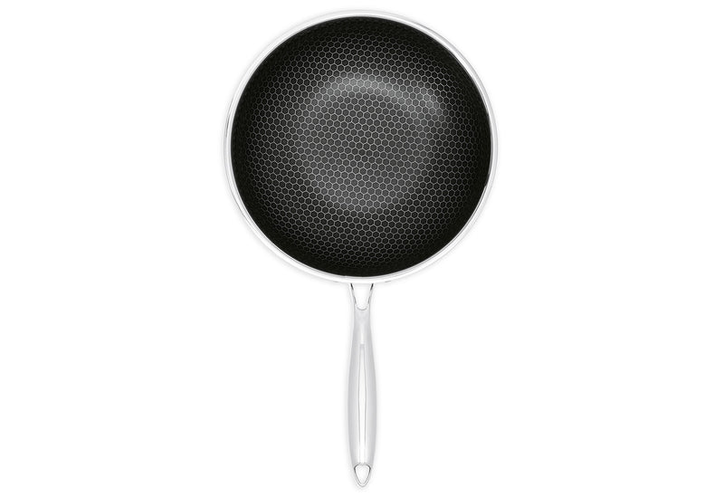 HSN Wok Edelstahl 28cm