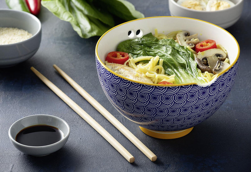 ASIA Suppenschale mit Stäbchen