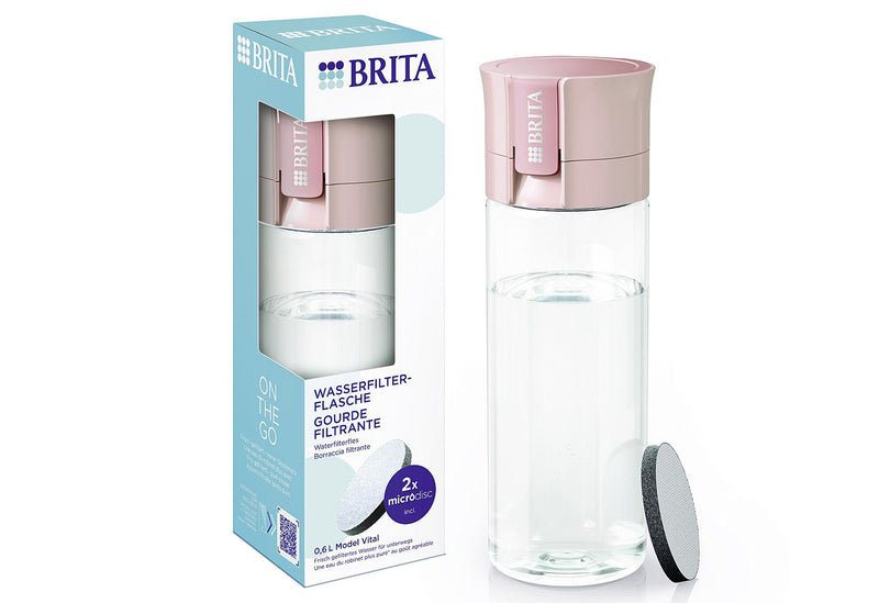 BRITA Wasserfilter-Flasche Vital apricot inkl. 2 MicroDisc