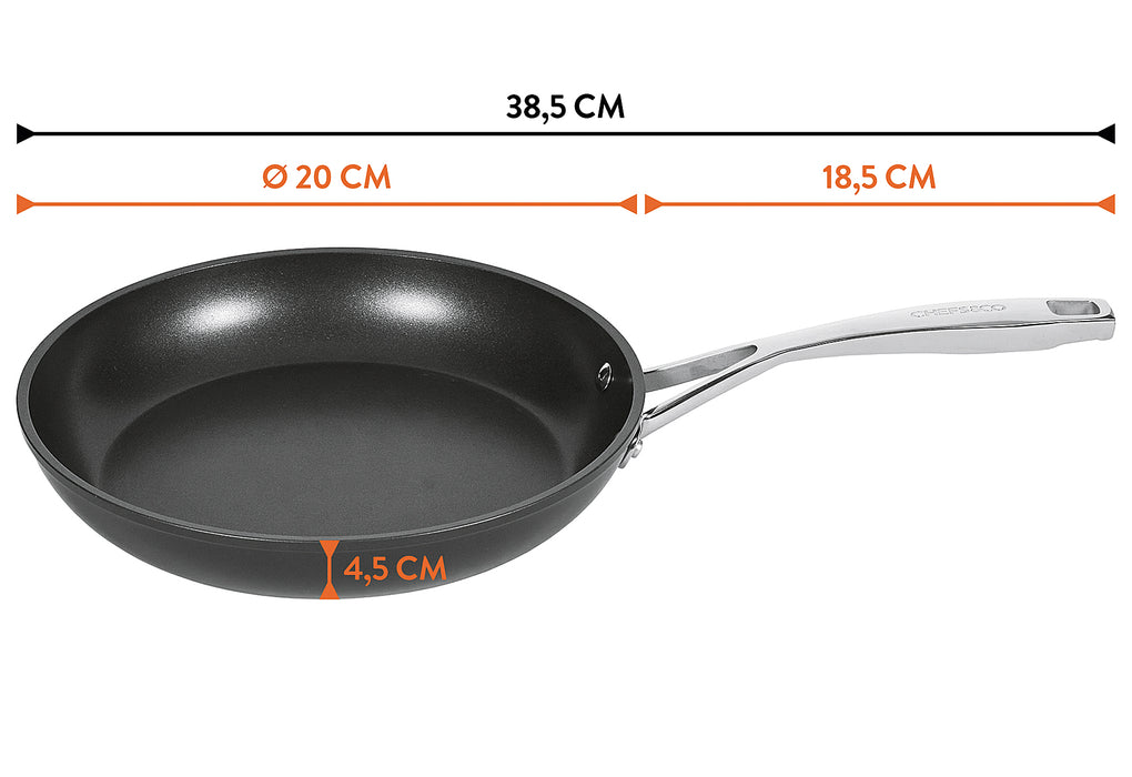 CHEFS&CO Alu Bratpfanne beschichtet 20cm Advanced Gourmet