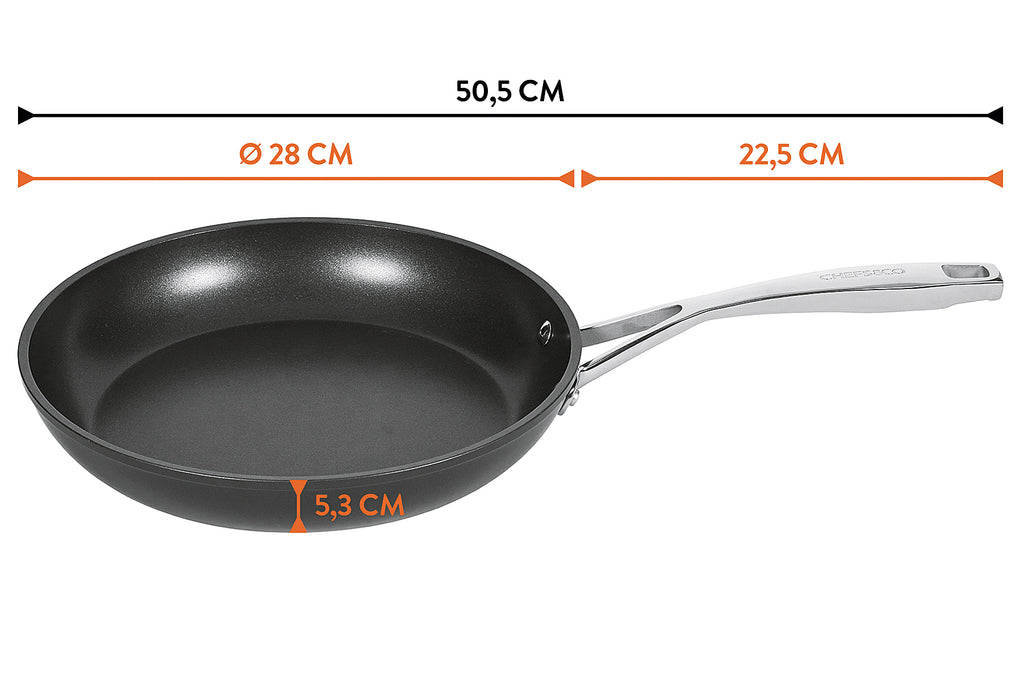 CHEFS&CO Alu Bratpfanne beschichtet 28cm Advanced Gourmet