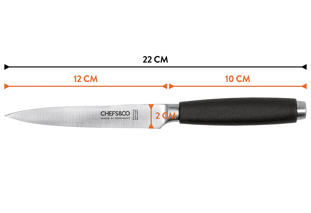 CHEFS&CO Spickmesser 12cm Profi Line